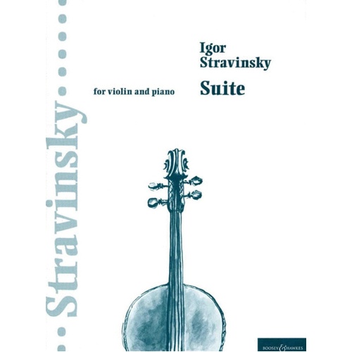 Suite From Pulcinella Violin And Piano Book