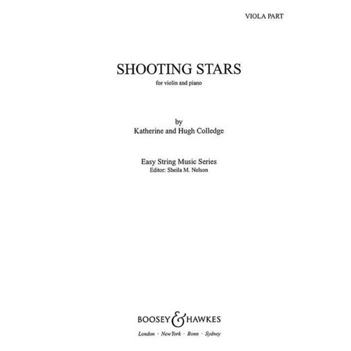 Shooting Stars Viola Part by Kathy & Hugh Colledge, Arranged by Sheila Mary Nelson, Boosey & Hawkes, 16 Pages