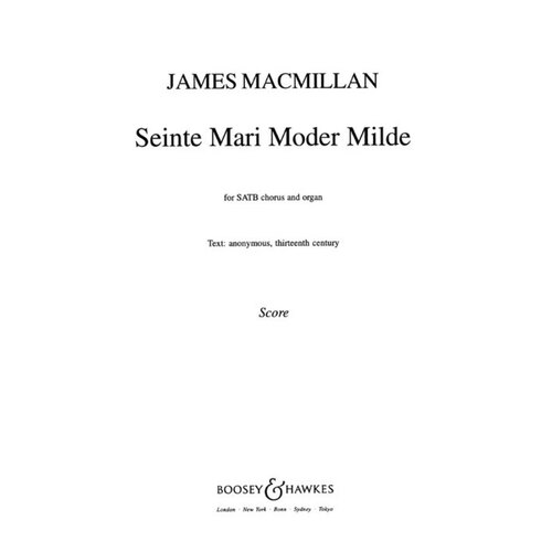 Seinte Mari Moder Milde SATB (Octavo) Book