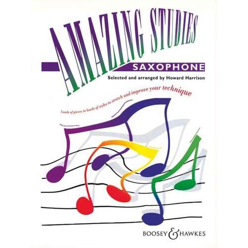 Amazing Studies Sax (Softcover Book)