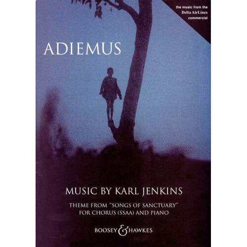 Adiemus (Theme) SSAa (Choral Music Score) Book