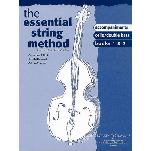 Essential String Method Cello/Bass Piano Accompaniment Books 1 & 2