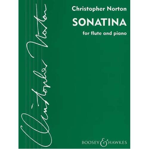 Norton - Sonatina Flute And Piano (Softcover Book)