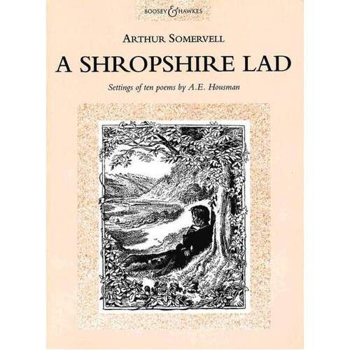 Somervell - Shropshire Lad 10 Poems By Housman Vocal/Piano (Softcover Book)