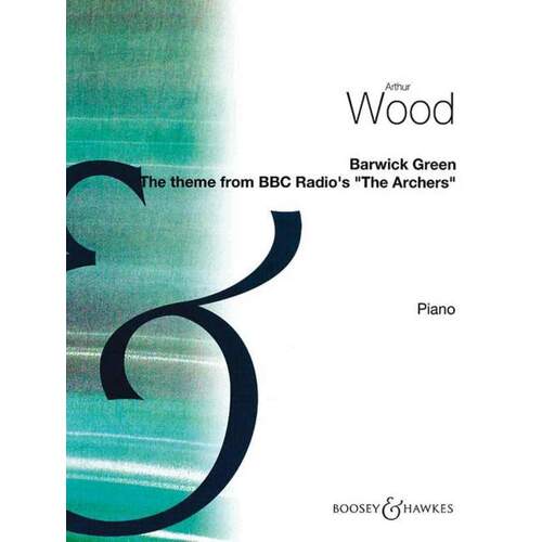 Wood - Barwick Green Piano (Softcover Book)