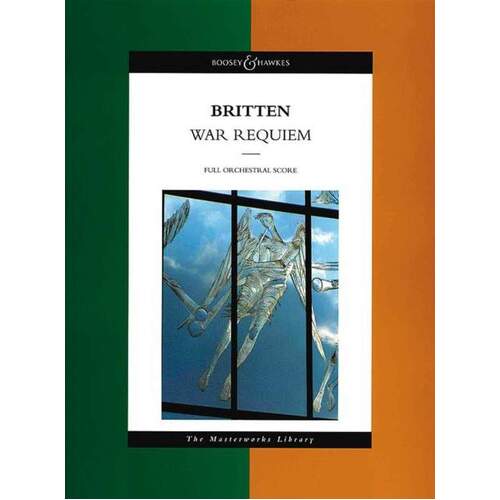 Britten - War Requiem Op 66 Full Score Masterworks (Softcover Book)