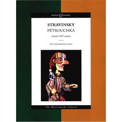 Petrouchka Full Score Masterworks (Softcover Book)