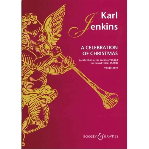 A Celebration of Christmas SATB Collection by Karl Jenkins, Vocal Score, 46 Pages, Choral Music, Boosey & Hawkes