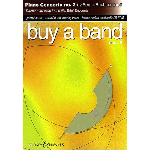 Theme From Piano Conc No 2 Buy A Band V6 CDrom Book