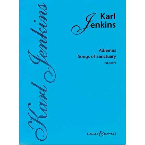 Adiemus Songs Of Sanctuary Full Score Book