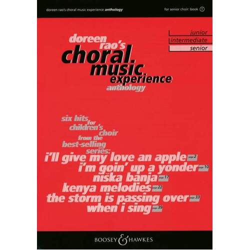 Cme Anthology Senior Treble Book 1
