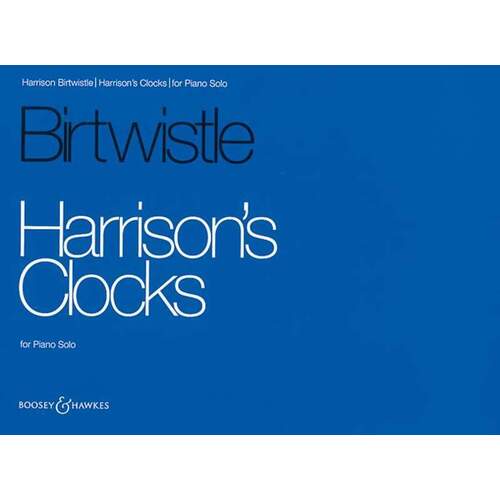 Harrisons Clocks Piano Book