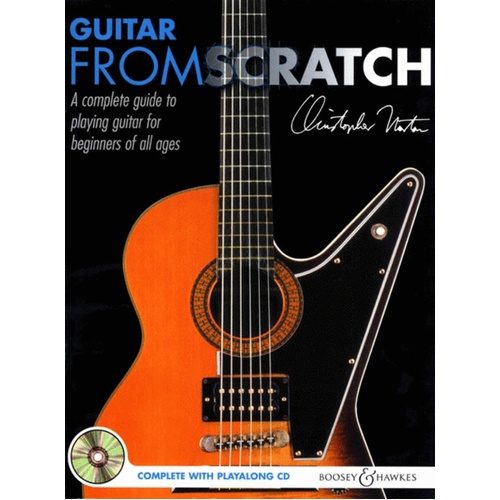 Guitar From Scratch Book/CD Book