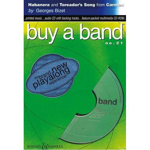 Habanera & Toreador Song Buy A Band V21 CD-Rom