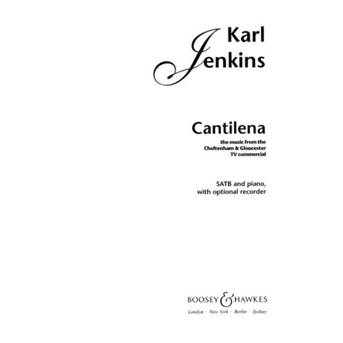 Adiemus Ii Cantilena SATB And Piano