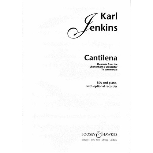 Adiemus Ii Cantilena SSA And Piano