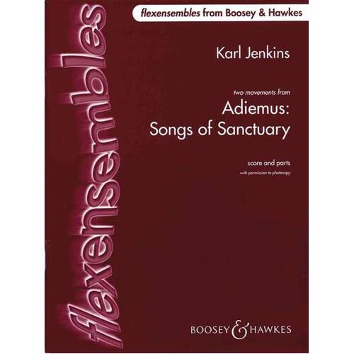 Adiemus Song Of Sanctuary Flex Orch Score/Parts Book