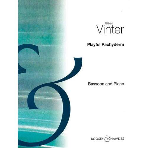 Playful Pachyderm Bassoon And Piano Book