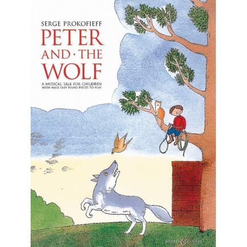 Peter and the Wolf Easy Piano Picture Book by Ed Barratt