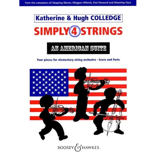 American Suite Simply 4 Strings Orchestra Score and Parts