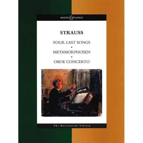 Four Last Songs And Other Works Full Sc Masterwork (Softcover Book)