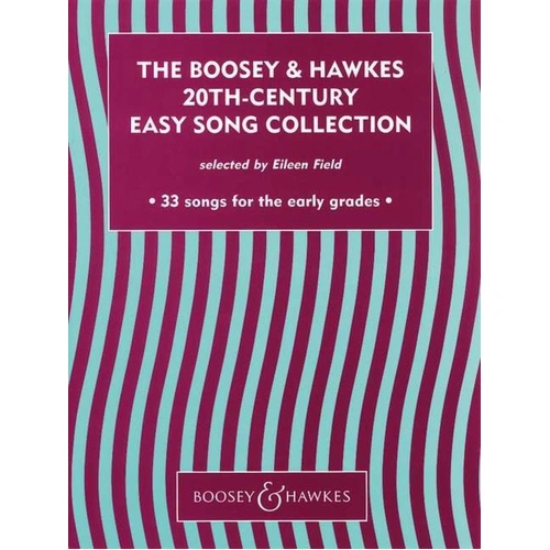 Boosey & Hawkes 20th Century Easy Song Collection Vol. 1 for Voice, Arranged by Eileen Field, 104 Pages
