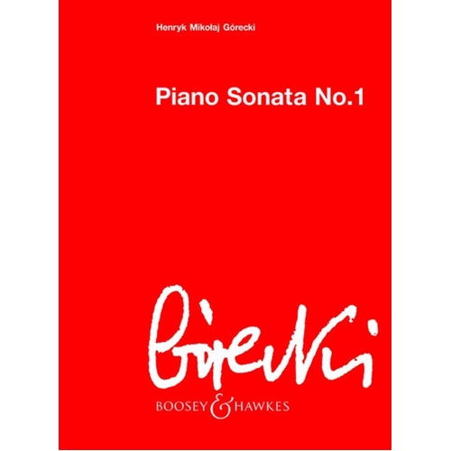 Piano Sonata No 1 Op 6 Book