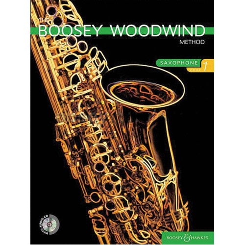 Boosey Woodwind Method Sax 1 Book/CD Book
