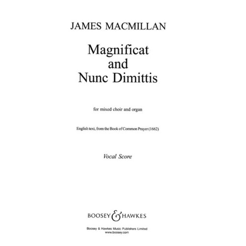 Magnificat & Nunc Dimittis SATB