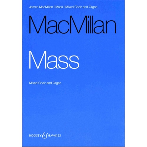 Mass SATB/Organ