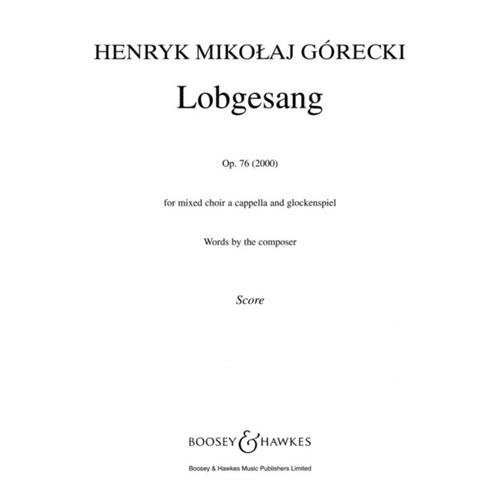 Lobgesang Op76 SATB