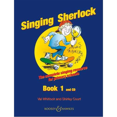 Singing Sherlock Book 1 Softcover Book/CD