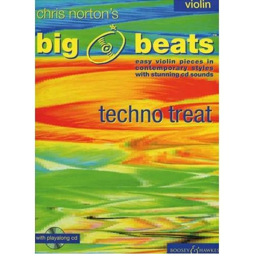 Big Beats - Techno Treat for Violin BK/CD by Christopher Norton