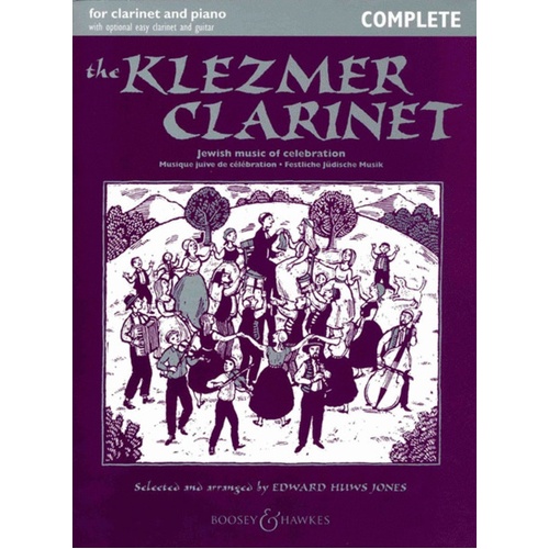 Klezmer Clarinet Cl/Pn Book