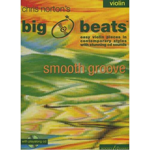 Big Beats - Smooth Groove Violin Softcover Book/CD