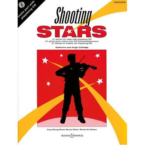 Shooting Stars Violin Book/CD (Softcover Book)