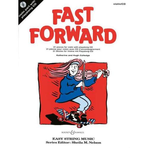 Fast Forward Violin Softcover Book/CD