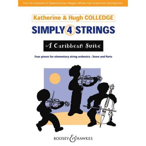 Caribbean Suite Simply 4 Strings Stg Orch Score/Parts Book