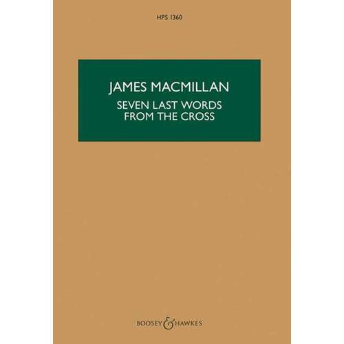 Seven Last Words From The Cross Study Score