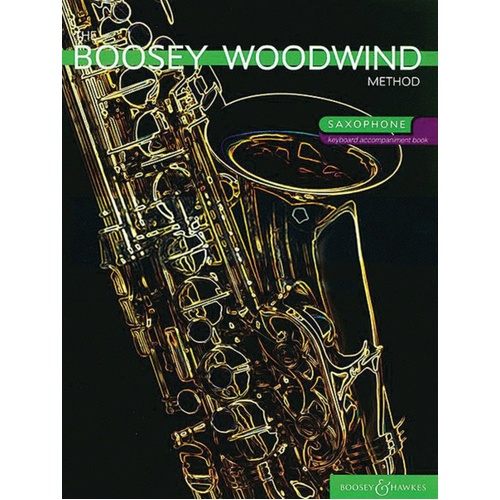Boosey Sax Kb Accompan Book