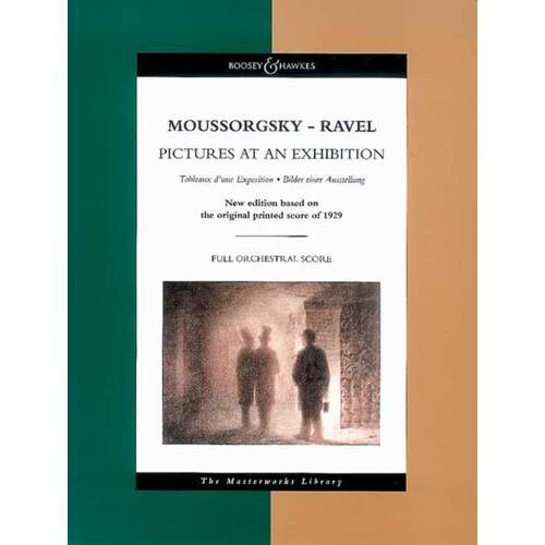 Pictures At Exhibition Full Sc Masterworks (Music Score) Book