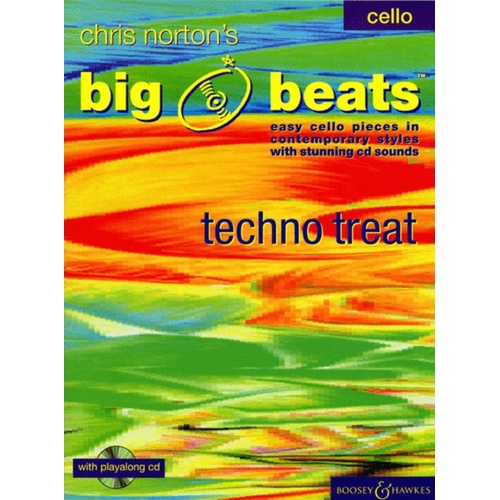 Techno Treat Cello Book/CD Book