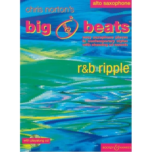 R&B Ripple Alto Sax Book with CD by Christopher Norton