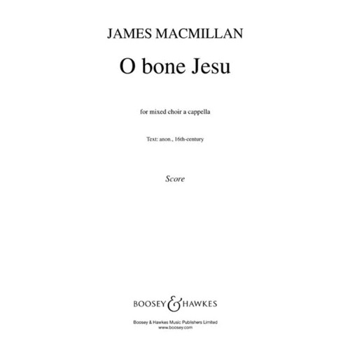 O Bone Jesu SATB Dv A Cappell