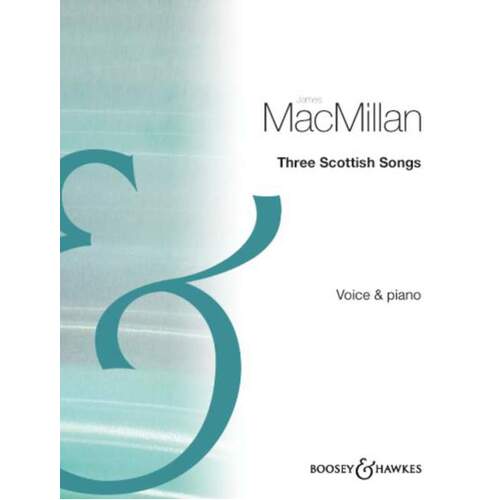 Macmillian - 3 Scottish Songs Med High Voice/Piano (Softcover Book)