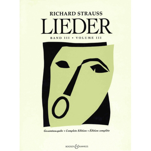 Lieder V3 Voice And Piano German Book