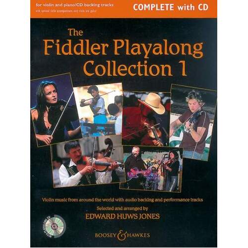 Fiddler Playalong Collection 1 Book/CD Violin (Softcover Book/CD)