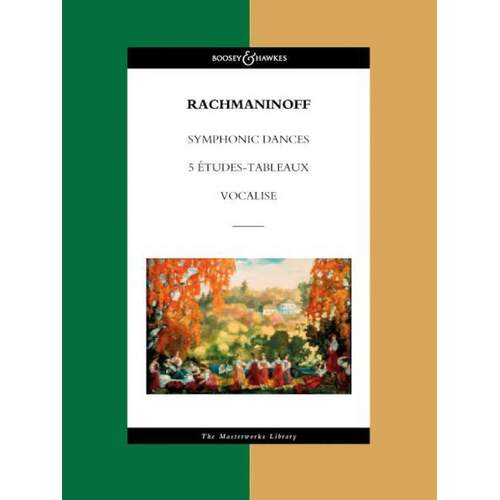 Symphonic Dances Etudes Tableaux Vocalise Fsc (Music Score) Book