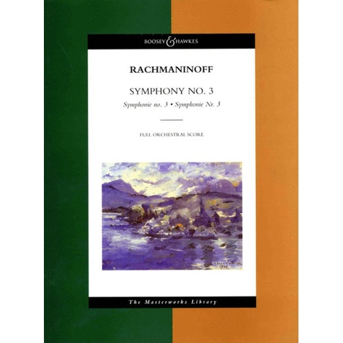 Symphony No 3 Full Score Masterworks