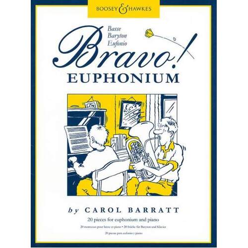 Bravo! Euphonium And Piano (Softcover Book)